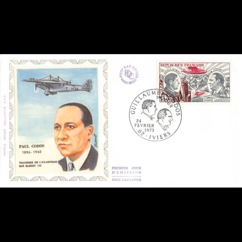 Fdc soie paul codos - soie,