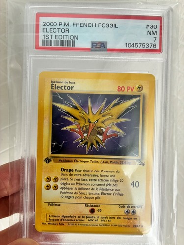 Carte Pokémon ÉLECTHOR 30/62
