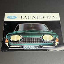 FORD TAUNUS 17M / 16p brochure