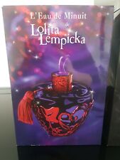 PLV Cube Minuit Passion de Lolita Lempicka Publicité