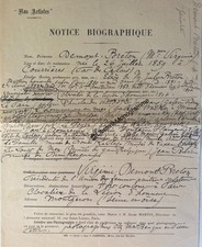 DEMONT-BRETON (Virginie), peintre et femme de lettres française (1859-1935)