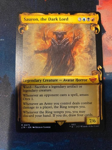 Mtg lord the rings sauron - lord,