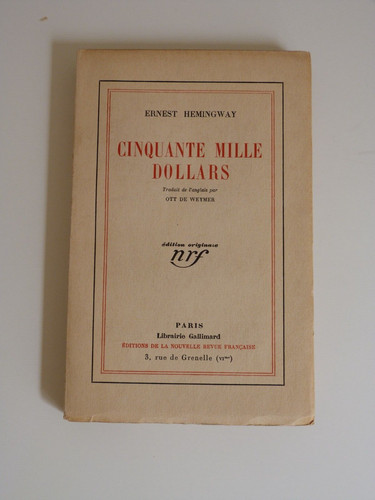 Edition originale française