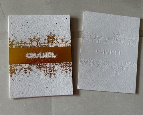 Chanel lot cartes - 2,