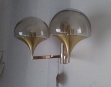 Applique Murale Dorée De