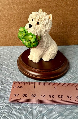 Westie resin figurine - westie,