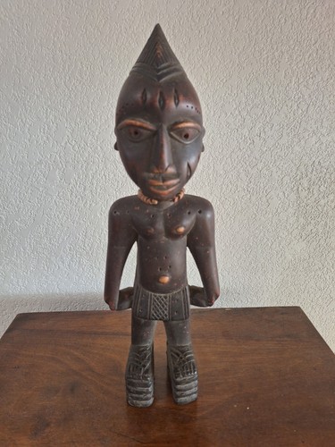Statuette africaine bois - , ibeji