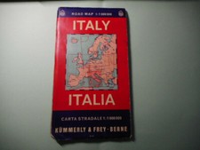 CARTE KUMMERLY & FREY BERNE  ITALIA ITALIEN ITALIE  N° 83 MAPS KARTE CARTOLINA