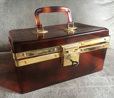 Ancienne vanity façon ecaille - vanity,