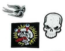 Lot de 3 Patchs Ecussons