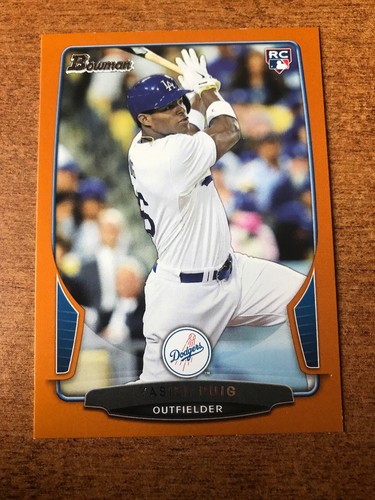 Yasiel puig 2013 bowman - puig, draft