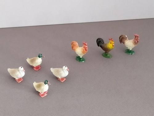 Ferme coq canne - ferme, canard