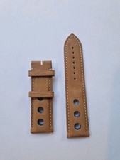 Bracelet de montre CHOPARD 23 mm cuir perforé NEUF Chopard Strap 23x22 mm 