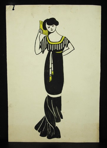 Femme japonaise éventail - femme, l'éventail