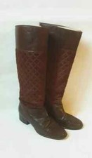 Bottes cuir talon laura - cuir,