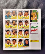 PANINI FRANCE 98 EQUIPE TEAM