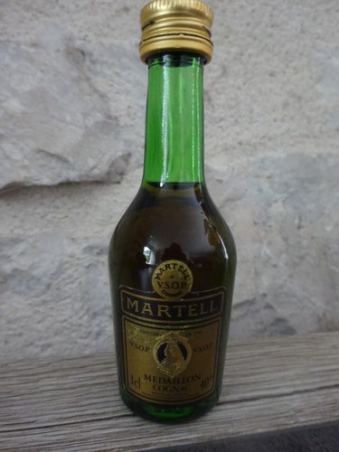 Mignonnette bouteille martell - bouteille,