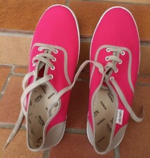 tennis toile rose 39 Victoria Calzados état neuf boîte d'origine baskets Fresa