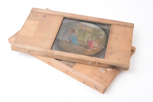 Lot deux plaques de - plaques,