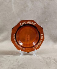 Cendrier en verre marron