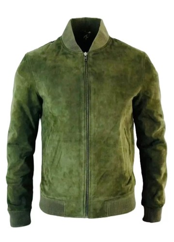 Blouson bomber homme - , daim