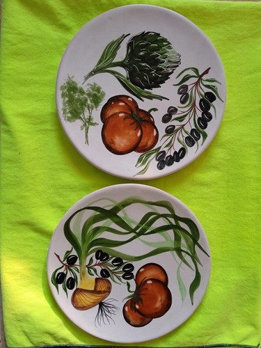 Assiettes vallauris vintage - 2,