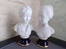 Bustes en porcelaine de limoges signé Tharaud