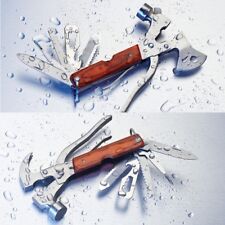 Multitool Hache Outil Multifonctions Couteau de Poche Marteau Pinces Outdoor EDC
