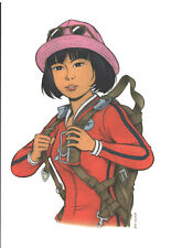  EX-LIBRIS DE YOKO TSUNO DE LELOUP TIRAGE LIMITE ET NUMEROTE ET NEUF