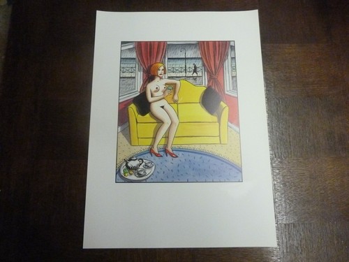 Loustal affiche offset - -,