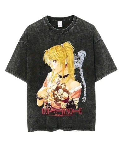 Death note misa anime shirt - note,