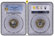 10 Francs - Montesquieu - 1989