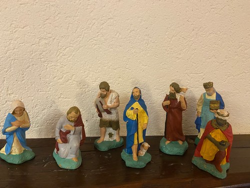 Lot figurines crèche de - lot,