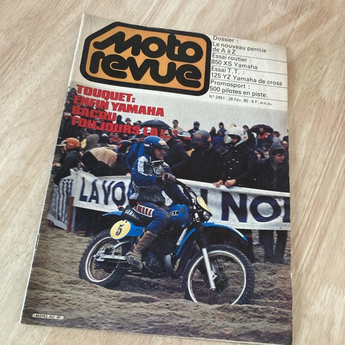 Magazine moto revue 1980 - magazine,