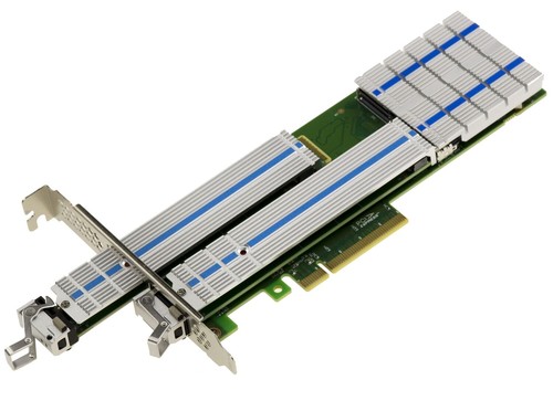 Carte pcie pour 2 ssd - x8,