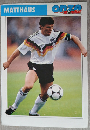 Fiche onze mondial - fiche, lothar