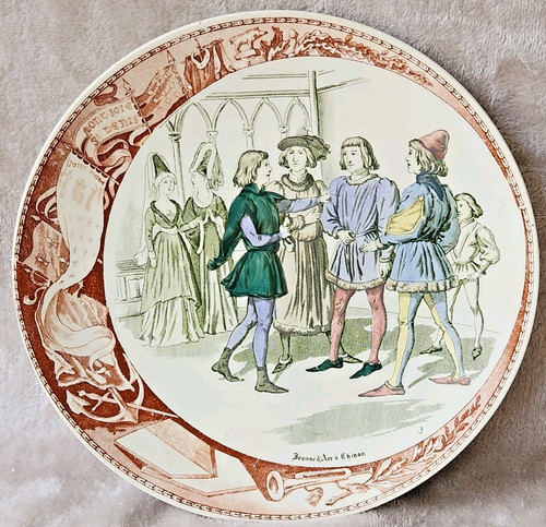 Assiette jeanne d - jeanne, d'arc
