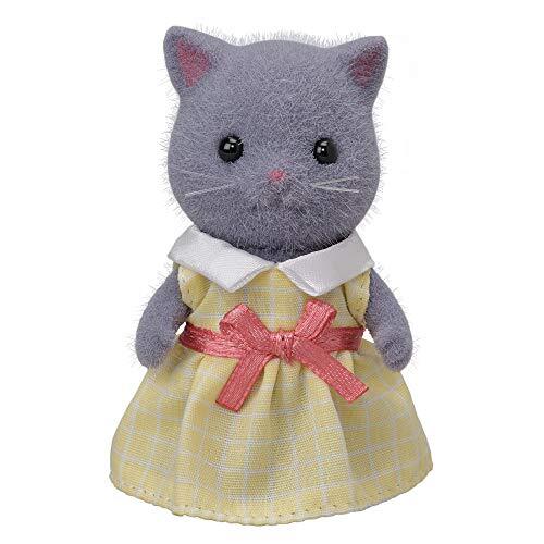 Poupée grise fille - , chat