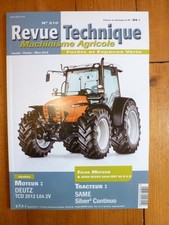 Silver Continuo Revue Technique Agricole SAME Etat - Bon Etat Occasion