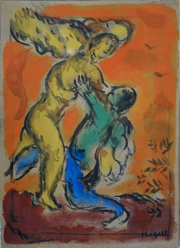 Marc chagall lutte de - chagall, :