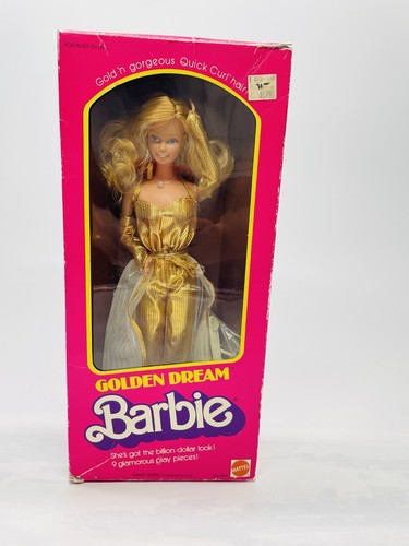 Barbie 1980 golden dream - barbie, 1980,