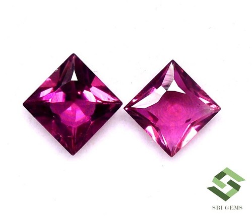 5x5 naturel rose tourmaline - naturel,