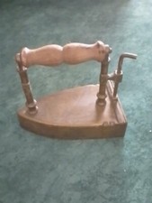 Ancien Fer à Repasser en Laiton - Vintage - Collection