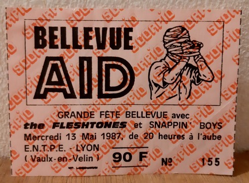 Ticket billet place concert - billet,