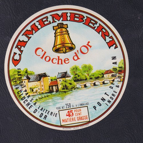 Ancienne étiquette fromage - ,