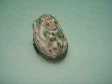 BOITE à PILULES  Porcelaine