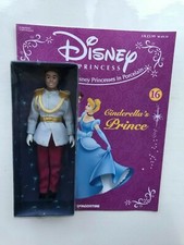 Deagostini Disney DE CENDRILLON Prince Porcelaine Poupée Figurine 16 + Chargeur