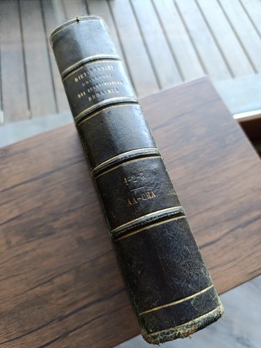 Livre ancien dictionnaire - livre, "dictionnaire