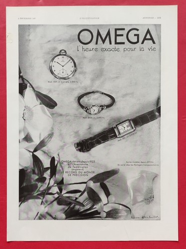 Publicité presse montres - presse,