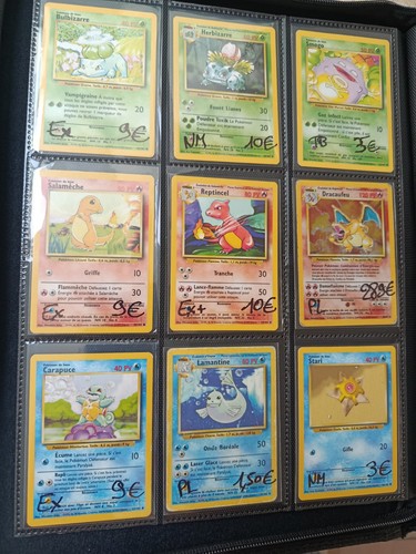 Lot cartes pokémon wizards - de,